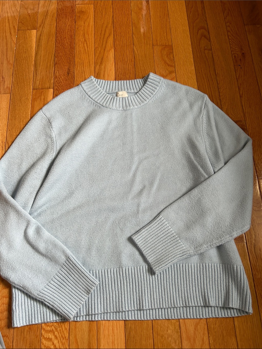 Light Blue Crewneck Sweater
